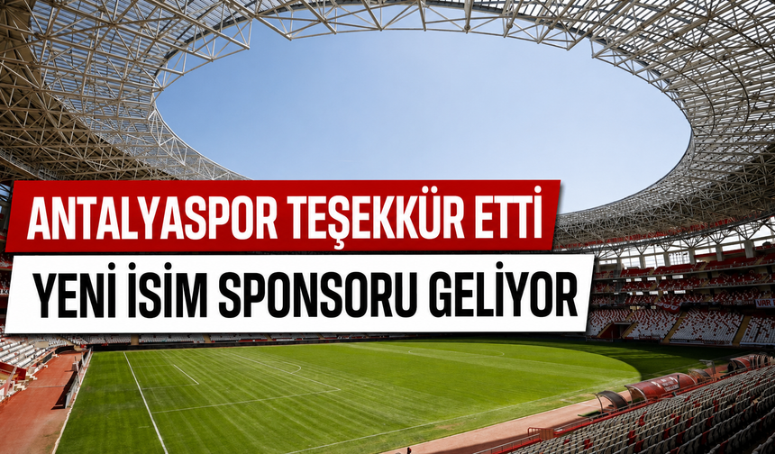 Yeni isim sponsoru geliyor