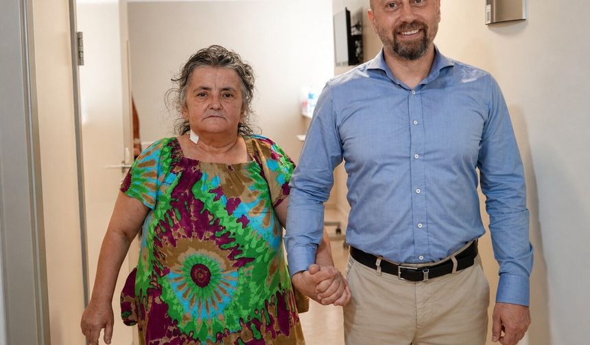Göbek fıtığı hayatını tehdit etti