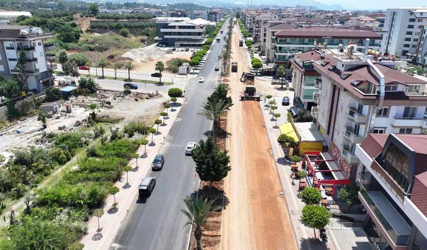 Kestel'de altyapı ve üstyapı çalışmaları devam ediyor