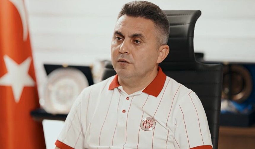 Mustafa Ergün Antalyaspor'u en zor gününde yalnız bırakmadık