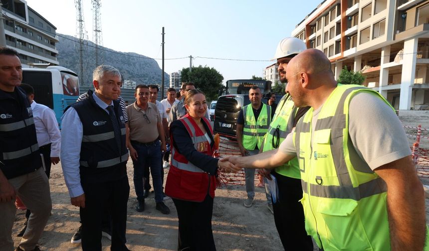 Konyaaltı'da yerinde inceleme