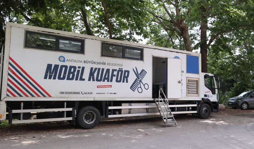 Mobil Kuaför yaylalarda