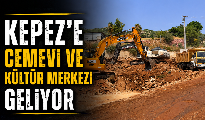 Kepez'e cemevi ve kültür merkezi geliyor