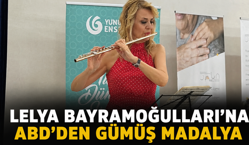 Lelya Bayramoğulları’na ABD’den gümüş madalya