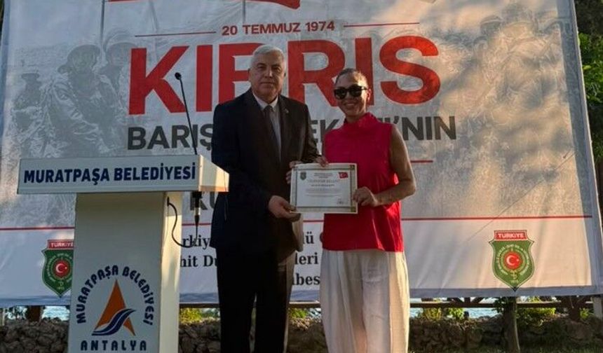 Kıbrıs Barış Harekâtı'nın Antalyalı kahramanları unutulmadı