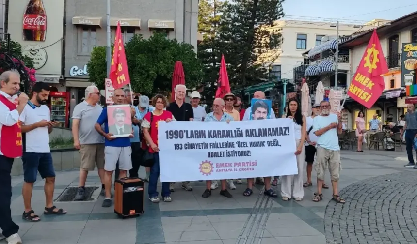 Antalya’dan tahliye kararına tepki