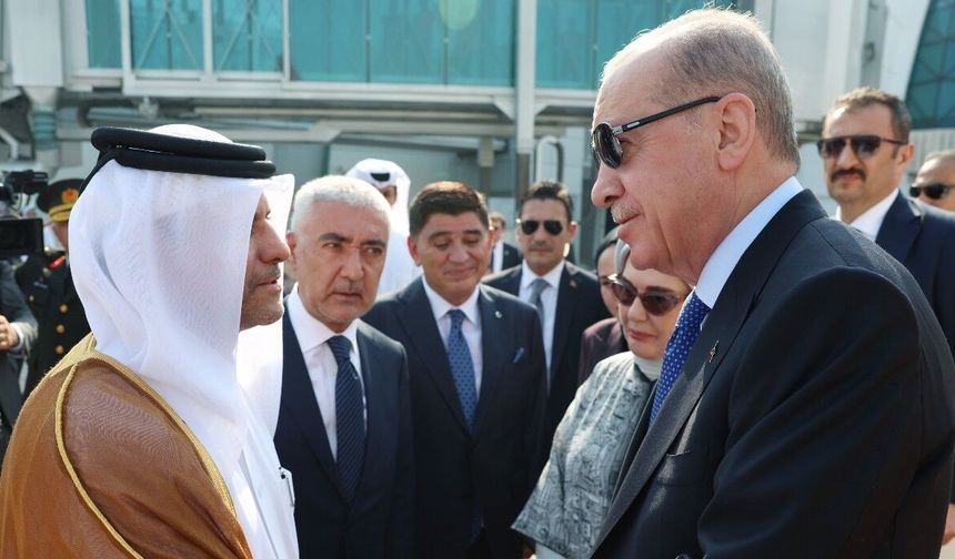 Erdoğan'dan, Katar’a taziye ziyareti