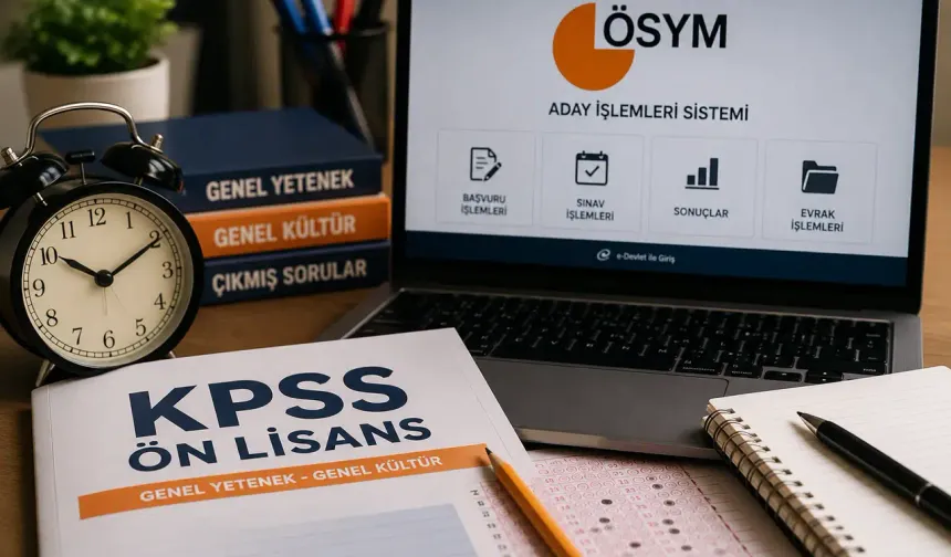 KPSS ön lisans başvuruları başladı!