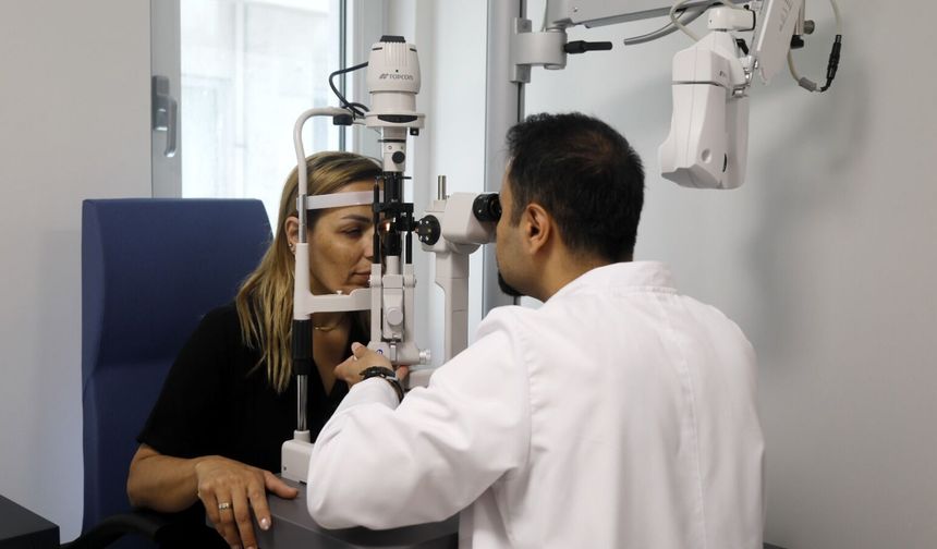 Lazer tedavisiyle kornea naklinden kurtuldu