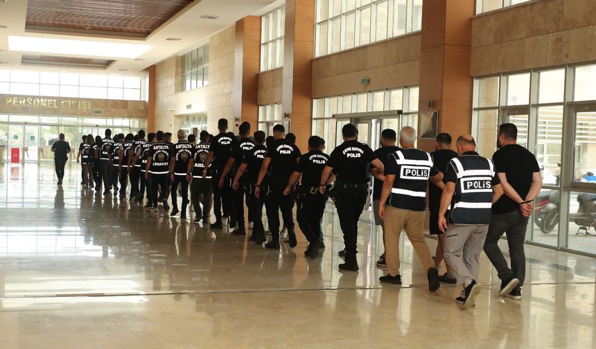 Antalya'da 'Son Durak' operasyonu