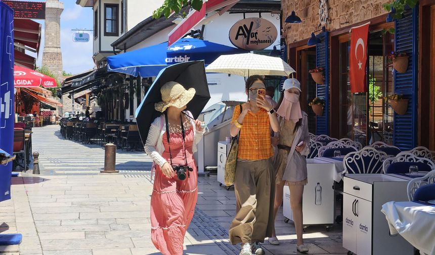 Turistlerden ‘sıcak’ önlemi