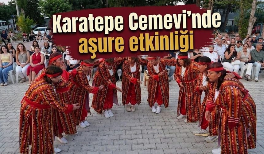 Karatepe Cemevi’nde aşure etkinliği