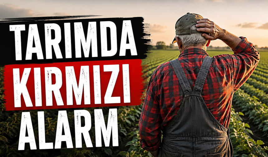 Tarımda kırmızı alarm