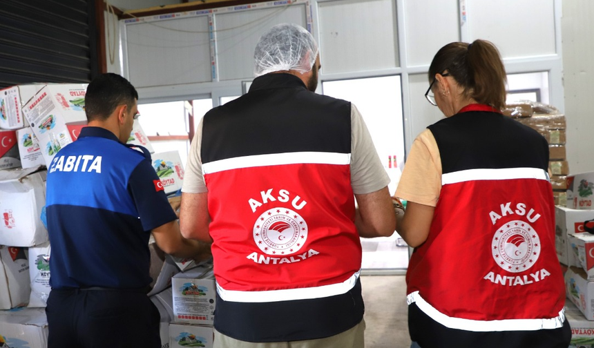 Aksu'da bozuk gıda skandalı!