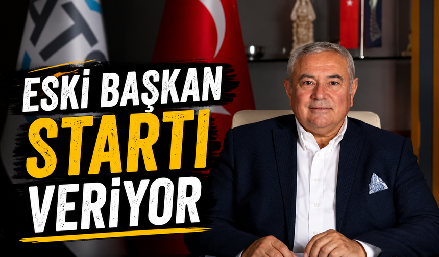 Eski başkan startı veriyor