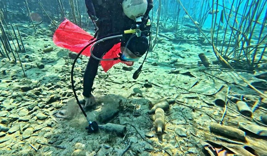 Antalya'nın su kaynağı çöplüğe döndü