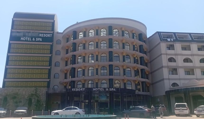Alanya'da otele çevre kirliliği tutanağı