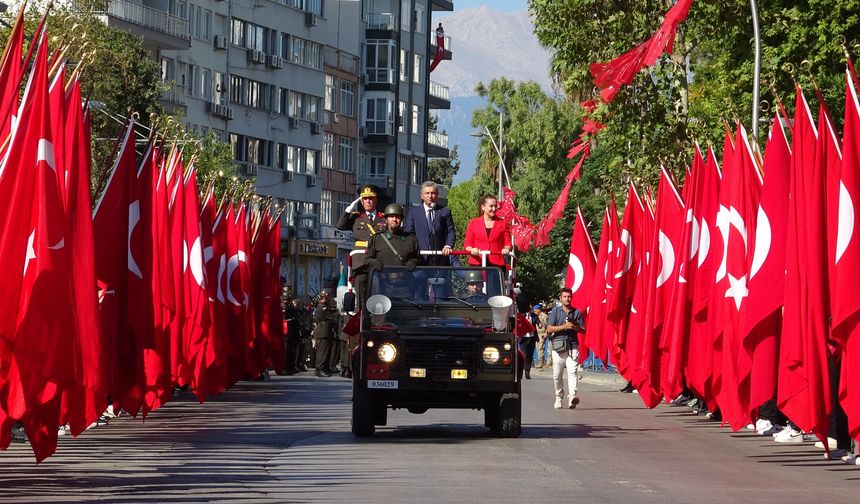 Antalya'da 30 Ağustos coşkusu