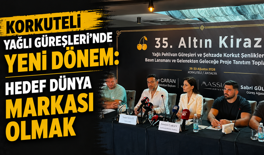Korkuteli Yağlı Güreşleri'nde yeni dönem: Hedef dünya markası olmak