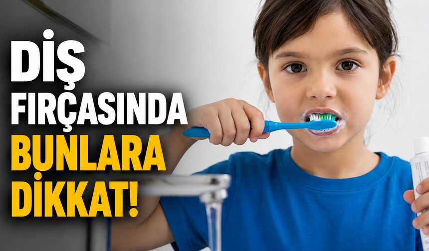 Diş fırçasında bunlara dikkat!