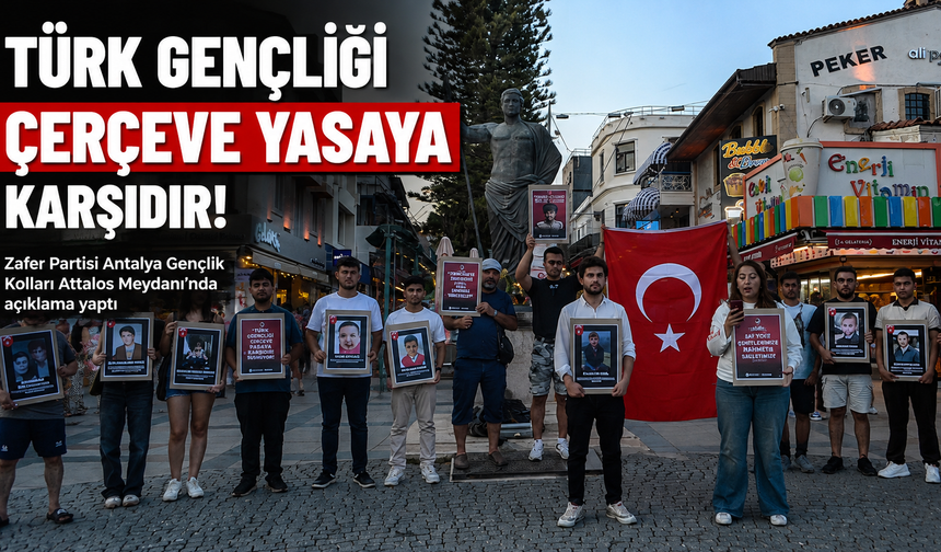Antalya’dan ‘tavizsiz Türkiye’ çağrısı