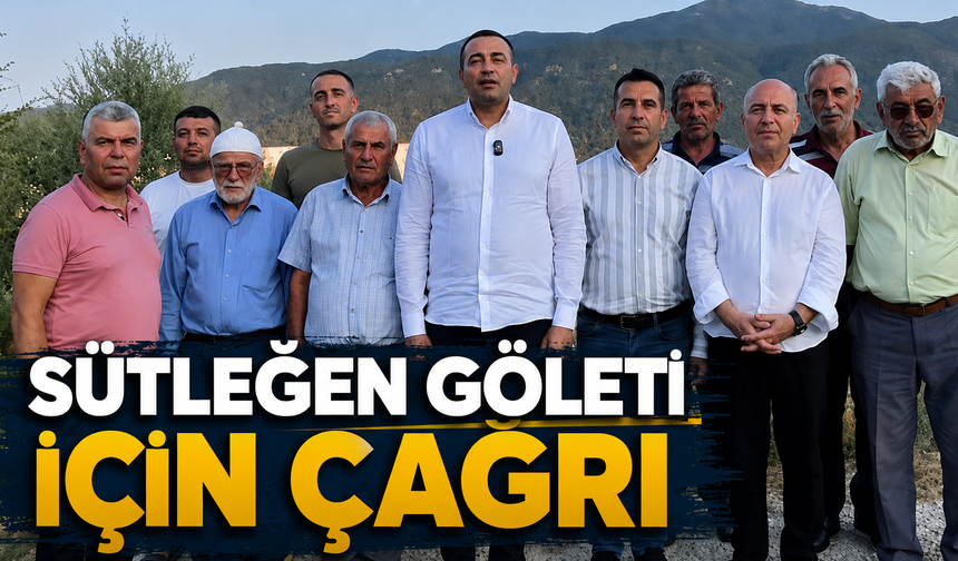 Sütleğen Göleti için çağrı