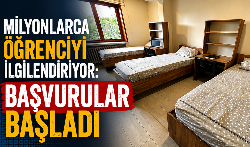 Milyonlarca öğrenciyi ilgilendiriyor: Başvurular başladı