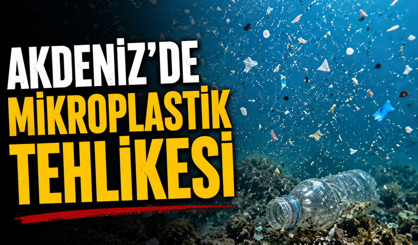 Akdeniz'de mikroplastik tehlikesi