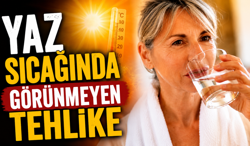 Yaz sıcağında görünmeyen tehlike