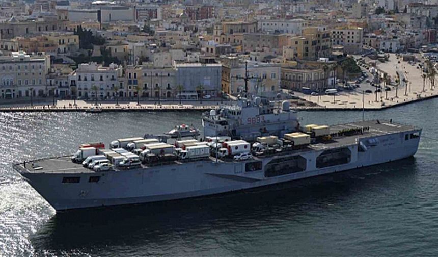 Antalya'da İtalyan savaş gemisi ziyarete açılıyor