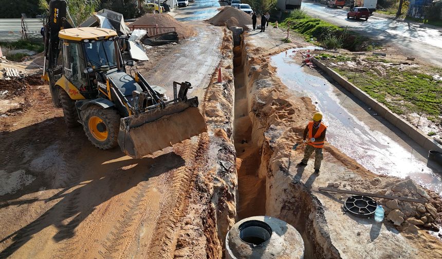 Kanalizasyon altyapısına 6,8 milyar liralık yatırım