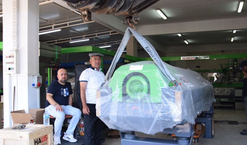 Kumluca'da Zeytinyağı Sıkma Tesisi modernize edildi