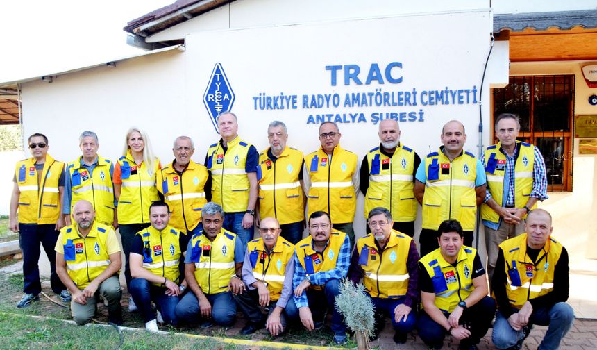 Telsiz operatörleri 7/24 görevde