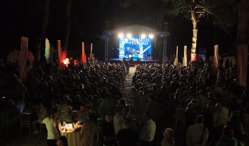 Phaselis Antik Kenti'nde festival heyecanı