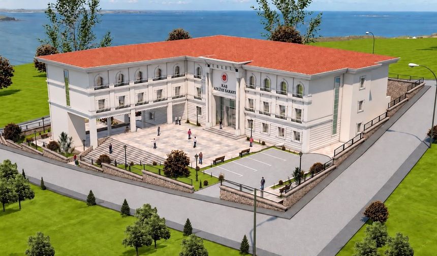 Kaş'a yeni adliye binası