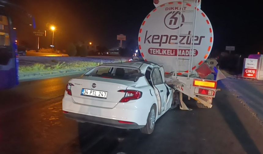 Manavgat'ta kaza: 1 ölü
