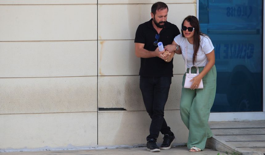 Manavgat'ta yürek yakan anlar