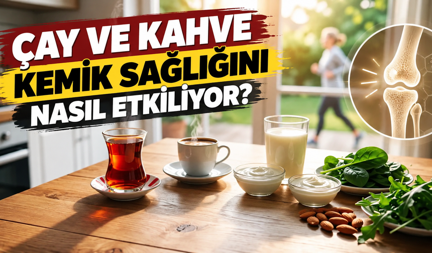 Çay ve kahve kemik sağlığını nasıl etkiliyor?