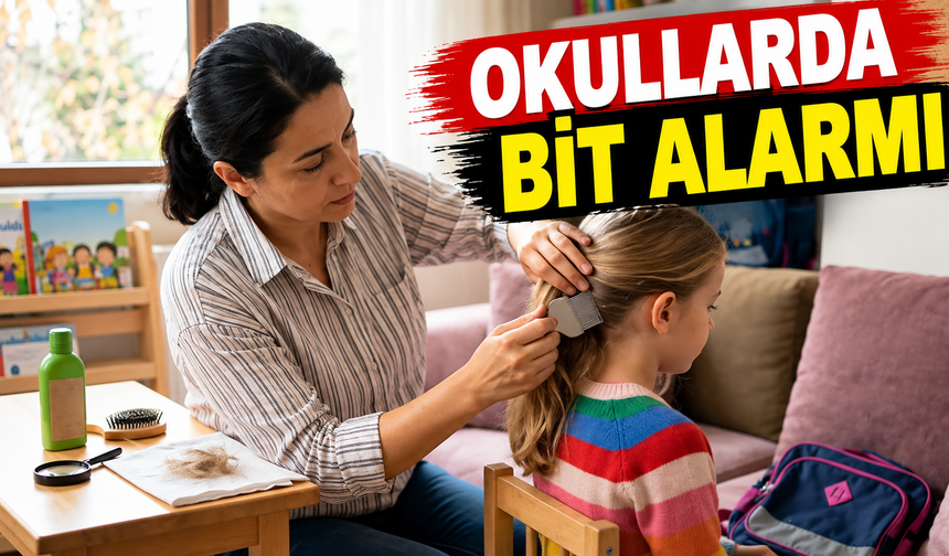 Okullarda bit alarmı