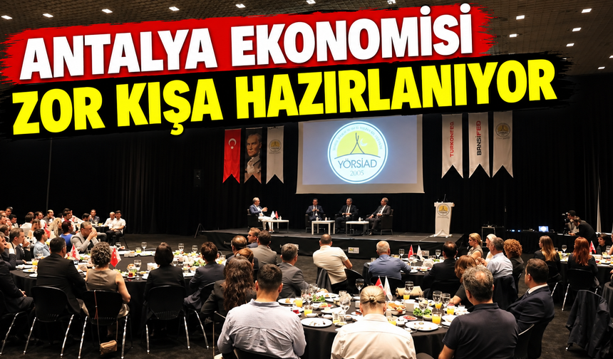 Antalya ekonomisi zor kışa hazırlanıyor