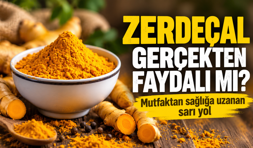 Zerdeçal gerçekten faydalı mı? Mutfaktan sağlığa uzanan sarı yol