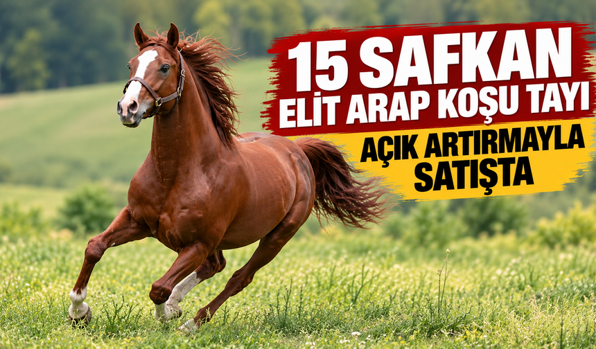 15 safkan elit Arap koşu tayı açık artırmayla satışta