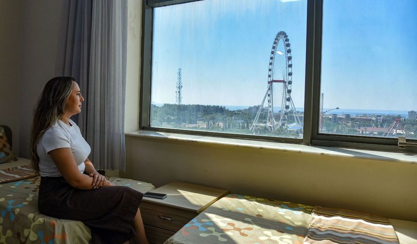 Deniz manzaralı, 5 yıldızlı otel konforlu yurt