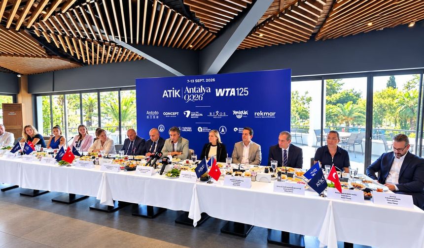 Dünya tenisinin nabzı Antalya’da atacak