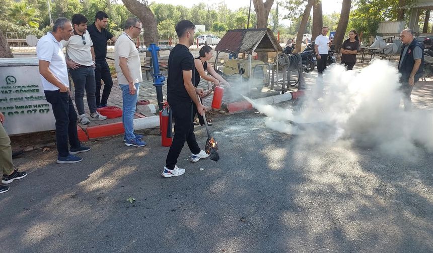 Personele yangın eğitimi