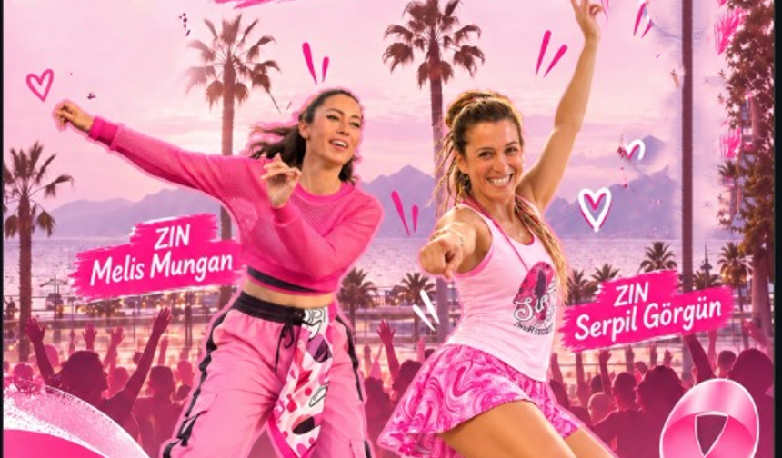 Antalya’da pembe ritim