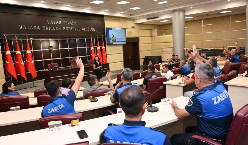 Zabıtalara etkili iletişim eğitimi