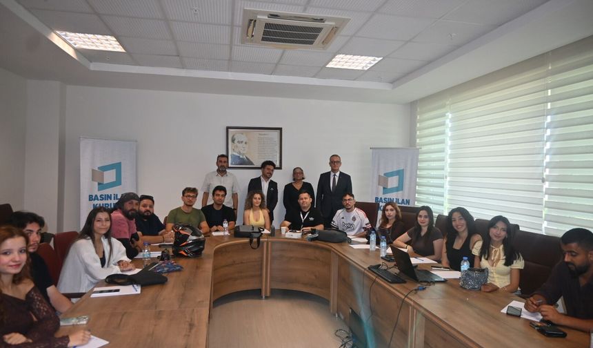 Antalya’da habercilik için dron eğitimi