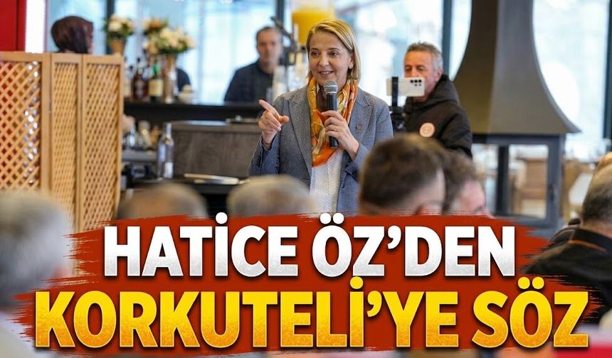 Hatice Öz'den Korkuteli'ye söz