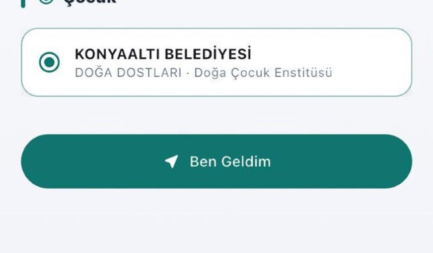 Aileler 'Konyaaltı Kreşim'le çocuklarını takip edecek